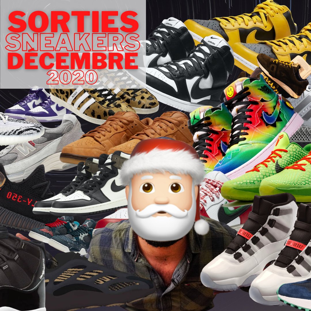 SnkrsConv's tweet photo. Pour bien commencer la journée ✌🏼
Nouvelle vidéo récap avec une bonne partie des sorties Sneakers de Décembre 🎄
Go Youtube ⬇️
Qu'est ce qu'on cop ? 
https://t.co/d77fGFSlDo https://t.co/BbUg4nxoAZ