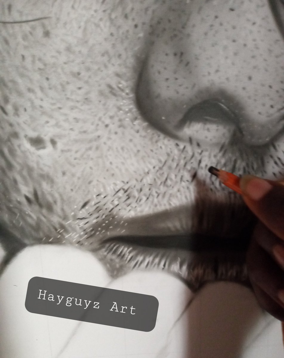 Hy, so I recently just commenced a portrait drawing of a celebrity one whose style is unique... will unveil his personality soon.
#hyperrealism
#ArtistOnTwitter
#FolloForFolloBack
#follobackinstantly
#commissionsopen
#follobackforfolloback
#RETWEEET https://t.co/i4YTzrMhwP
