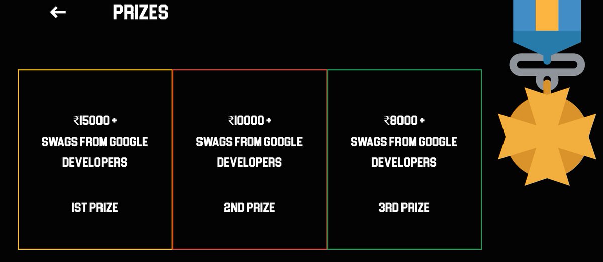 PrajwalSatish7's tweet photo. Amazing prizes to be won🏆🏆🏆🏆.
Register at https://t.co/GmZGCg1hVV
#letsWoW 
@dscwow https://t.co/wuU8PMyeob