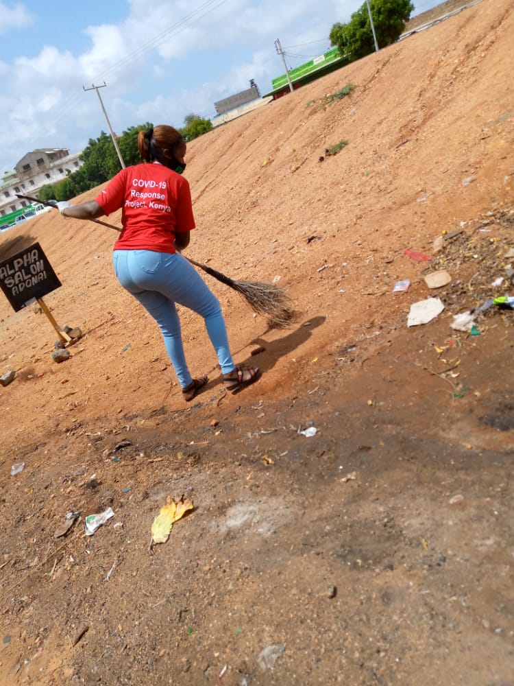 MueniPhylis's tweet photo. Change environment by cleaning it
#EUAmrefKochCleanUP https://t.co/L6JMY0piZu