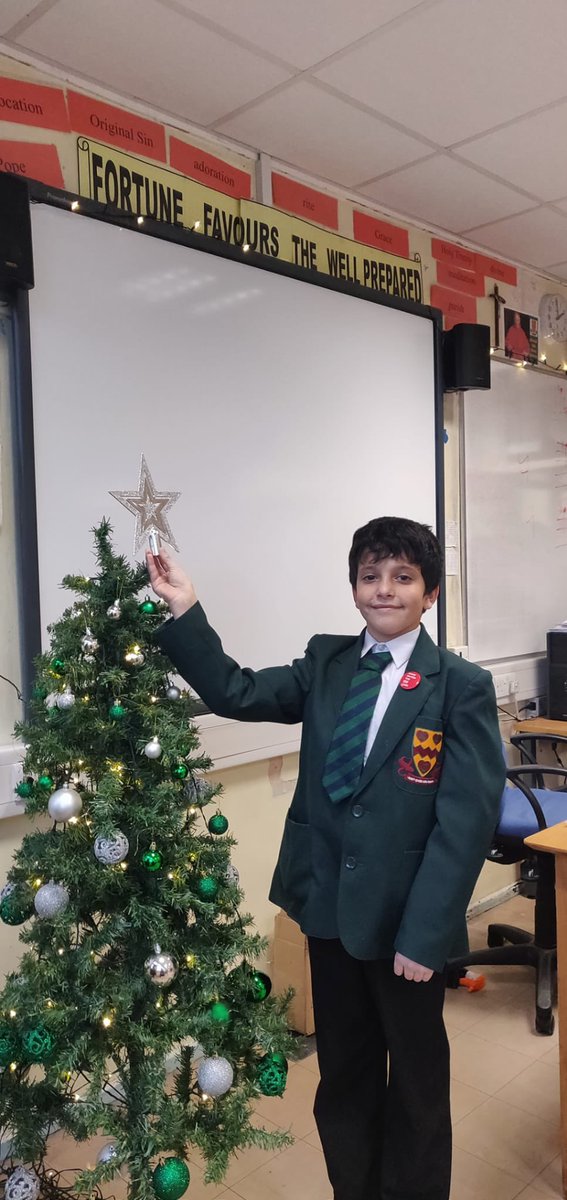 NCCBrent's tweet photo. #christmasiscoming 7 Joseph are getting into the #spiritofchristmas They have been rehearsing #silentnight with their tutors Miss Beirne Francis &amp; Mr Kourmoulakis. Amin proudly shows off the #christmastree in their #bubblebase @CchaplainNc  @villagecharity @RCWestminster https://t.co/ysLA4nyH4k