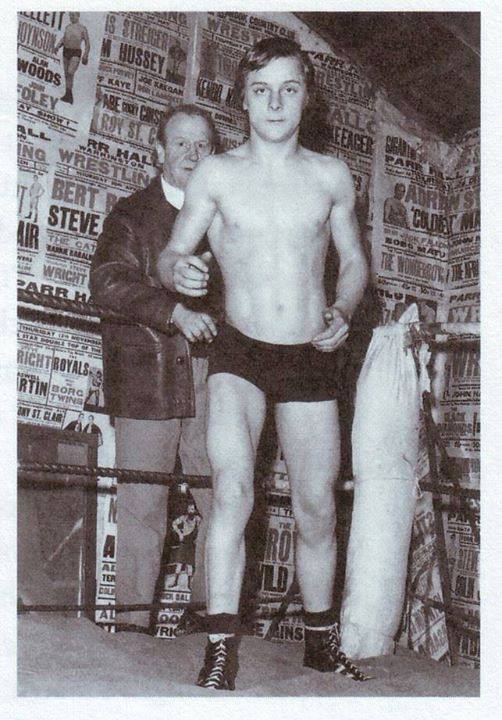 Born in Golborne, Lancashire, England, wrestling was in his blood. His father Bill, uncle Eric, and grandfather Joe were all boxers at one point or another; another of his ancestors, James, most famous for being a state-employed executioner, wrestled as a child.