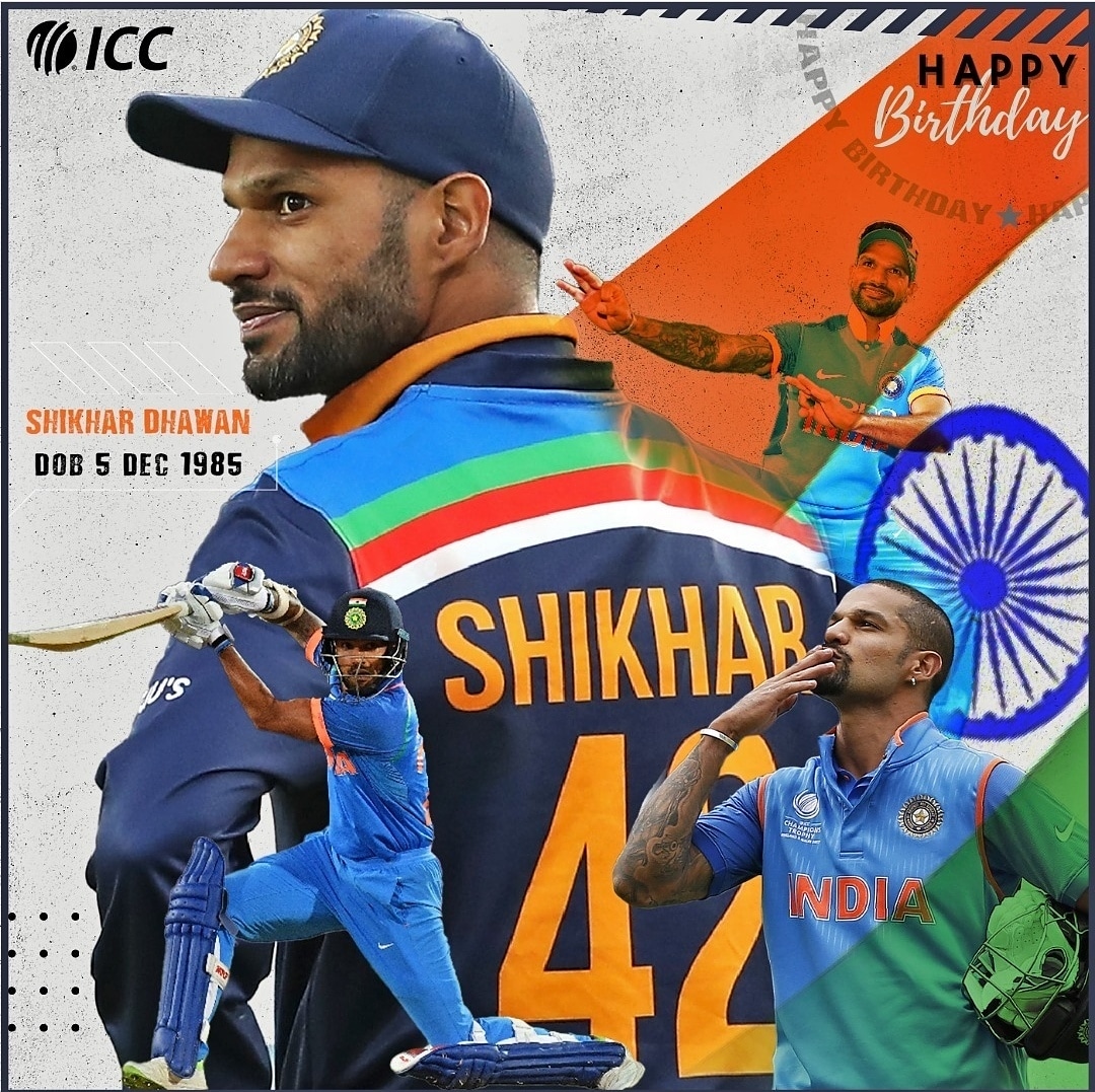 HAPPY BIRTHDAY DHAWAN. 