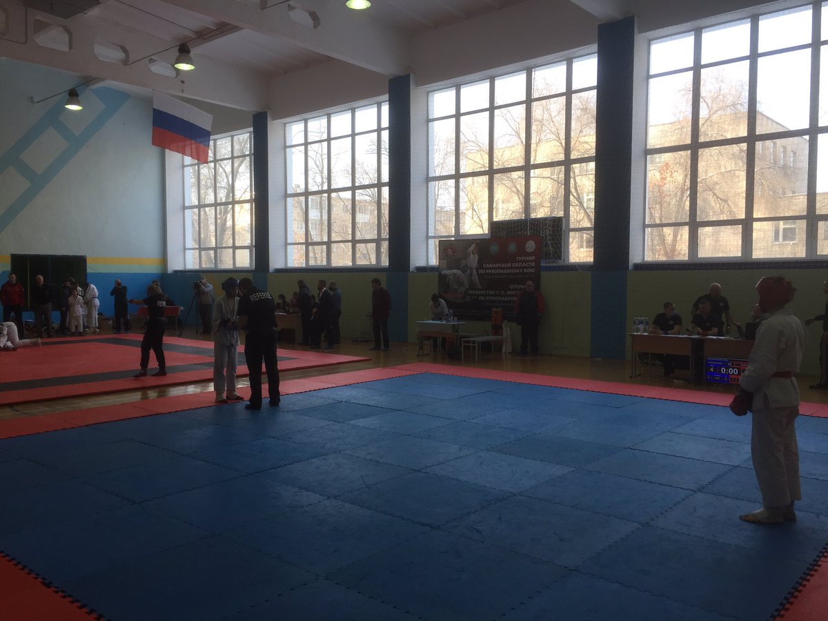 Впервые в г.Жигулевск в ск «Атлант» проводиться первенство Самарской области по рукопашному бою
