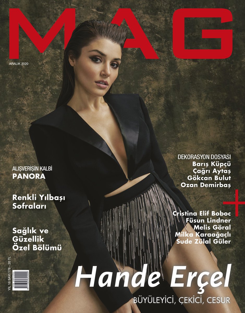 magdergi's tweet photo. MAG Yılbaşı Özel Sayısı çıktı... 🎄🎊🎉 #MAG #MAGYilbasi #MAGAralik  #MAGHeryerde 🎉 #MAGPrsolutions #MAGDigital @magdergi @magprsolutions @magdijital 
@HandeErcel 
#handeercel #handeercelfan #handeerceledit #handeerçel #handeercelfans #sençalkapımı #sencalkapimi #gunesinkizlari https://t.co/ueJLR16OuX