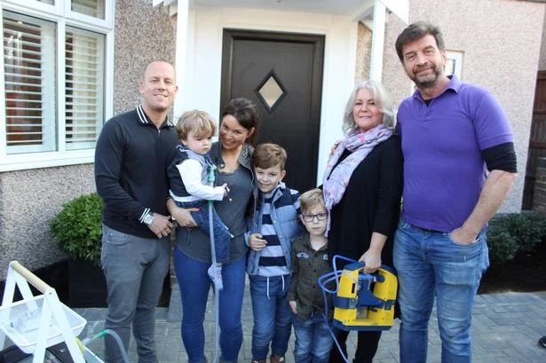 Watching the show, you can barely get through an episode without crying. Like this family...whose house was rebuilt with a conditioned clean air system, downstairs bathrooms, etc as the the little boy, Arlo, has a lung condition so rare it's never been seen before in the UK.