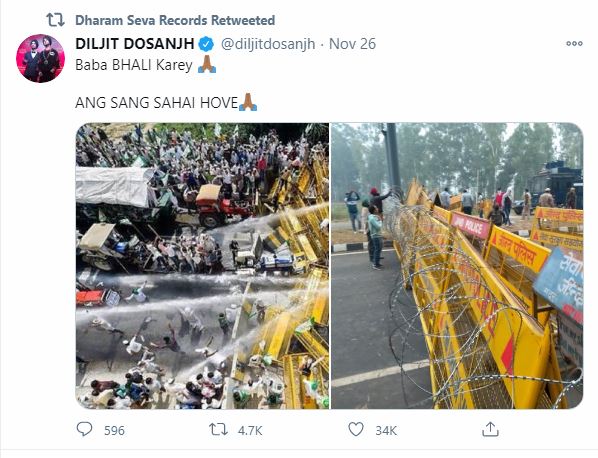 But this  @Dharmaseva trust is breaking rule by actively participating in ongoing political farmer protest in India with their all Social Media accounts including twitter, youtube, facebook and instagram.Please find below screenshot for you reference.