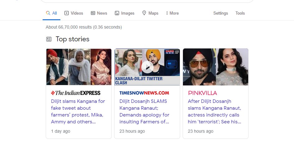 skaurji's tweet photo. @amarprasadreddy @KanganaTeam @diljitdosanjh News to kuch or hi bol rhi hai. Diljit Slams kangana https://t.co/zw5BYphNj6