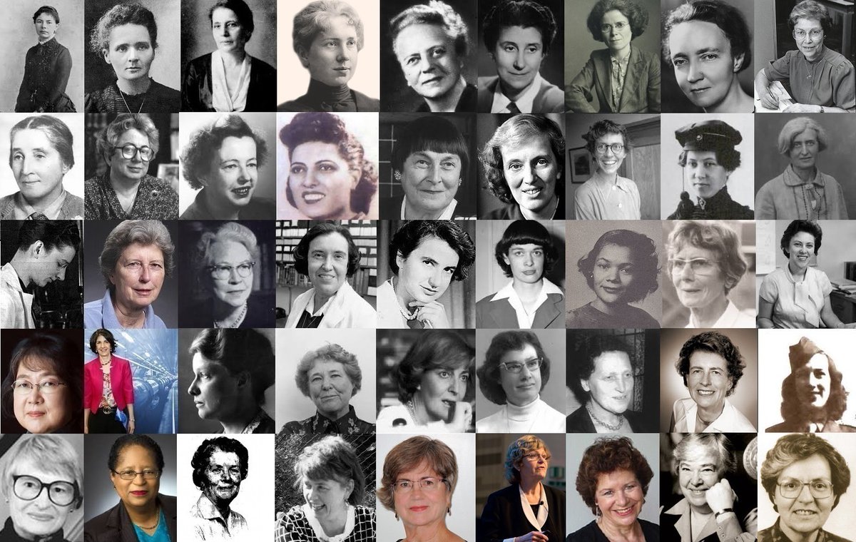 DrShirinAEnger's tweet image. A collage of a few women that have made groundbreaking contributions to radiation research and use of radiation in medicine. 
#WomenWhoCurie #WomenInScience #WomenInSTEM #125yrsRadOnc @Rad_Nation