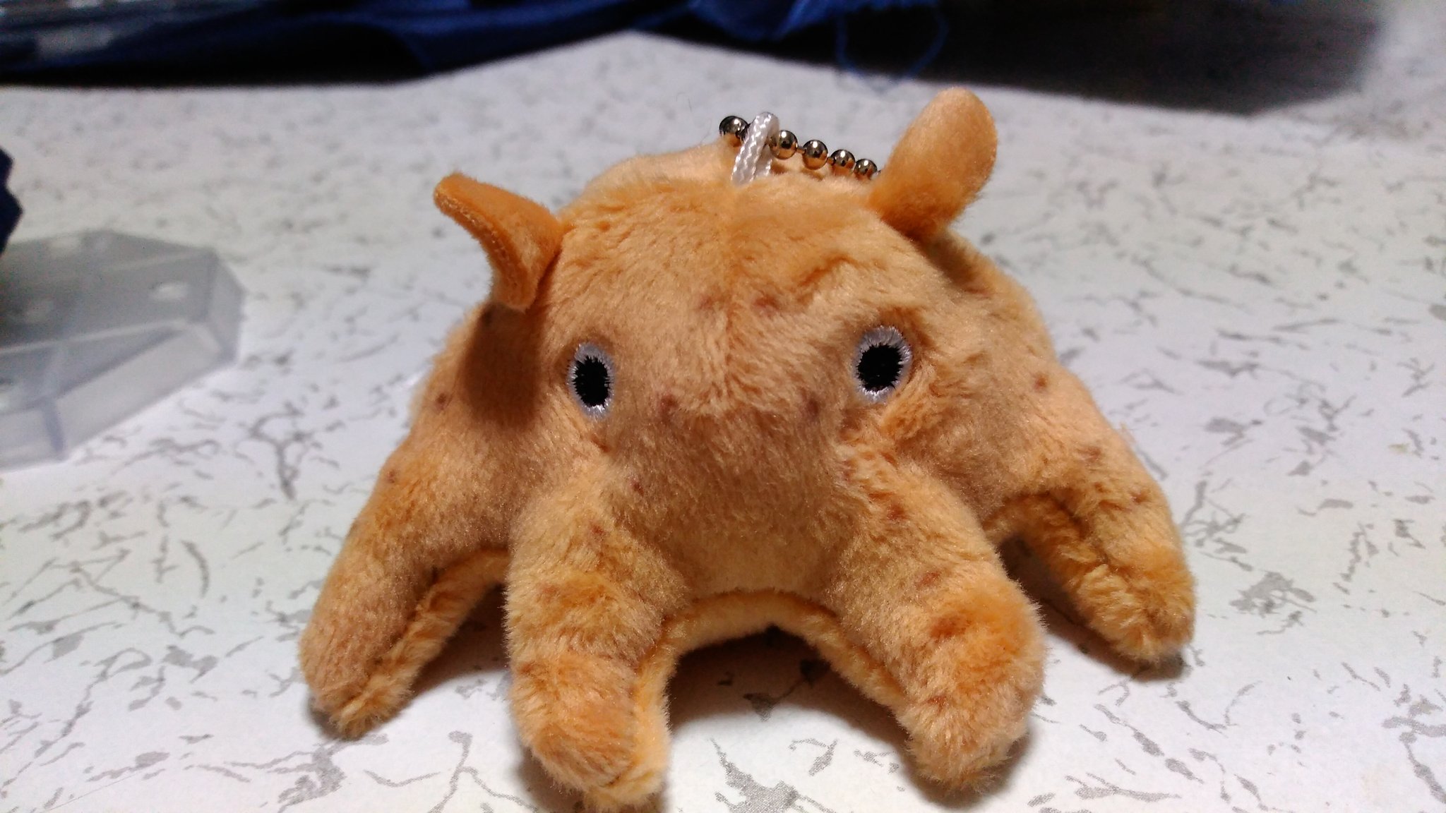 Naoki 4 19 03 深海魚のぬいぐるみのガチャ 斑点まで再現されていてなかなかいい