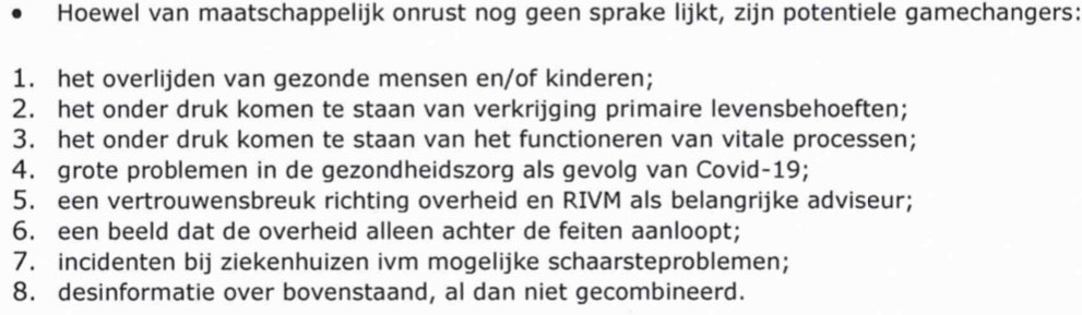 15. A list was drawn up that, if an event of the list happened, would put the viral spread strategy under pressure. Interestingly, it all happened.That the policy still stands is testament to amazing media loyalty, weak democratic defenses and a culture of exceptionalism.