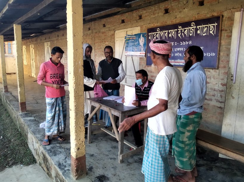 NagaonD's tweet photo. Special Campaign in various location in connection with Special Summary Revision of Electoral Roll 2020-21 https://t.co/CthDKBSc1Q