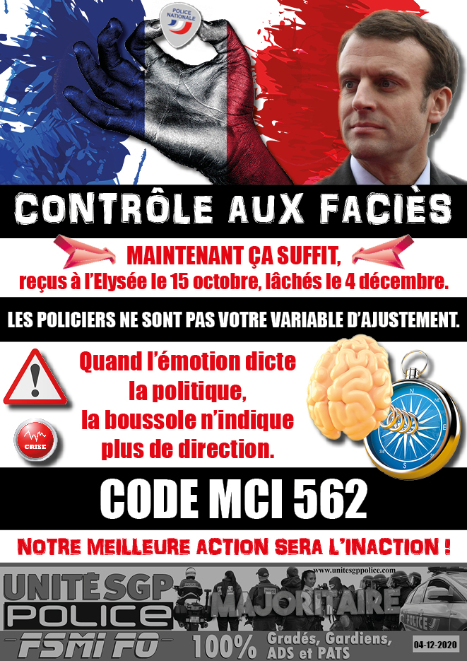 UN1TE_policenat's tweet photo. Nous sommes violents, n’interpellez plus !
Nous sommes racistes, ne contrôlez plus !
Blocage total !!! https://t.co/WcKcOmGzmq