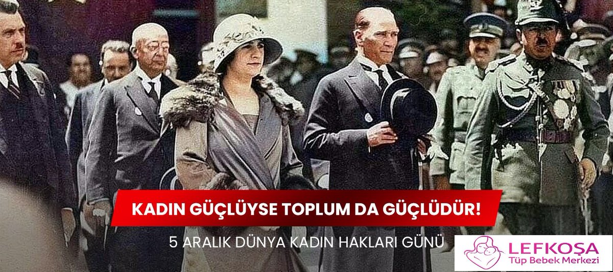 #5AralıkDünyaKadınHaklarıGünü #kadınlarçiçektir #baştacı #Atatürk #kadinhaklarigunu  #ivfcyprus #donasyon #tüpbebek #azalmısyumurtarezervi #ileriyastupbebek #tüpbebektedavisi #drmehmeteminkaptan #ivfabroad #kibristupbebek #tupbebek #kibristupbebek #spermyumurtadonasyonu