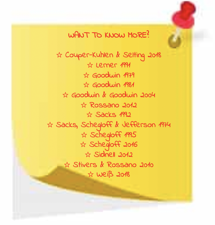 2/ #EMCA research considers gaze a central resource for turn-management: speakers identify recipients & select next speakers; recipients display recipiency by establishing mutual gaze with speakers. But the interplay between gaze and grammar in turn-construction is understudied