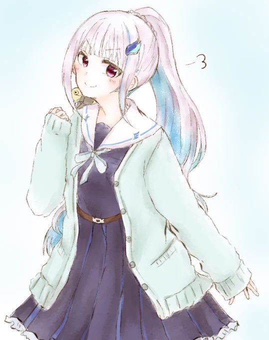 セーラー服可愛くてとても好き #ヘル絵スタ 