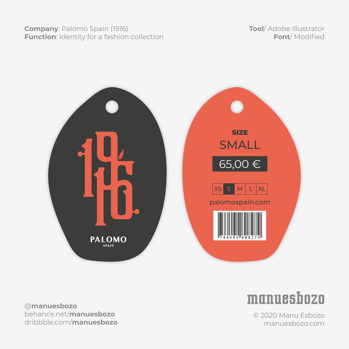 [1916 LOGO] (Palomo Spain)

Identity for the fashion collection of designer Palomo Spain. The collection represents Russian ballet and the Spanish avant-garde.

#palomospain #russian #spain #logo #logodesigns #logodesigner #brand #branding #brandidentity #illustrator #manuesbozo