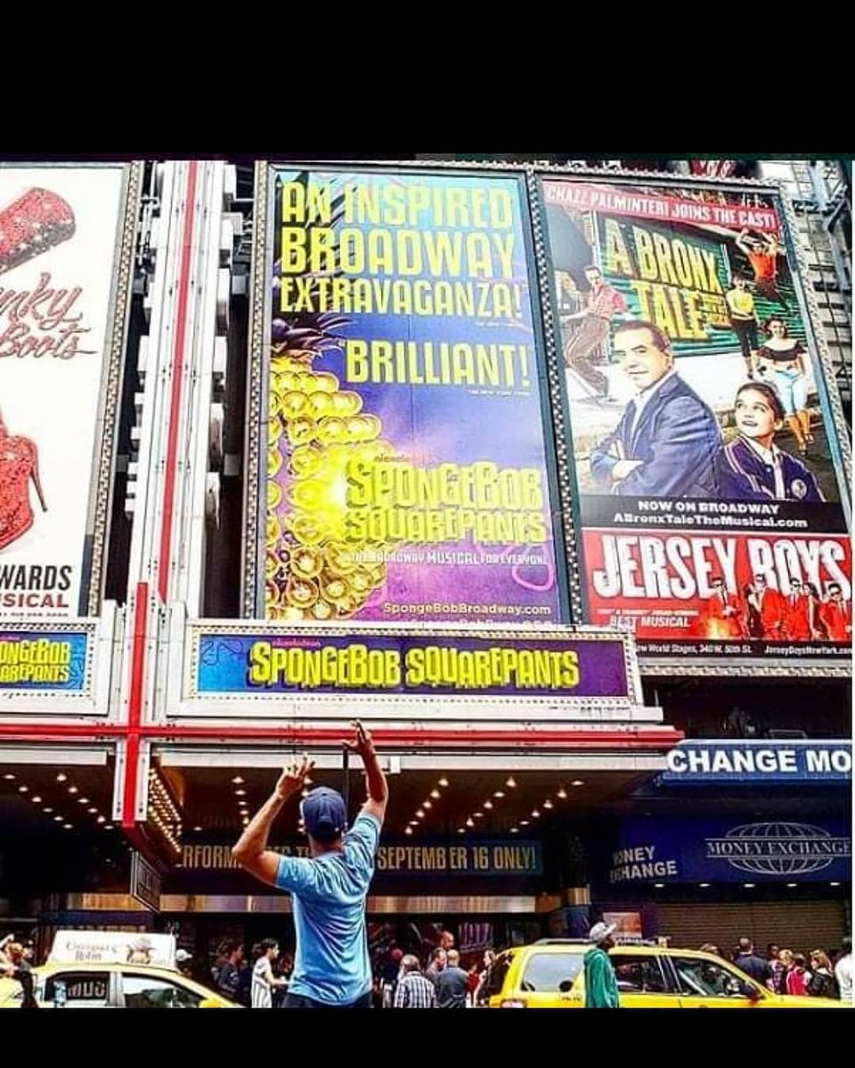 D8Robert's tweet photo. 3 years ago today I made one of my childhood dreams come true by making my Broadway Debut of @SpongeBobBway. What a wonderful time it was 💛 #SpongebobSquarepants #SpongeBobBway #SpongeBob #Broadway @playbill @MJtheMusical @BroadwayWorld #UndergroundMan #Secret #WorkingHard https://t.co/URWsiCT7GI