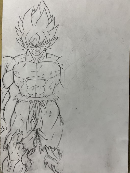 初期スパ立ち絵の一応線画です。
どうですかね?
#ドラゴンボール
#二次創作 