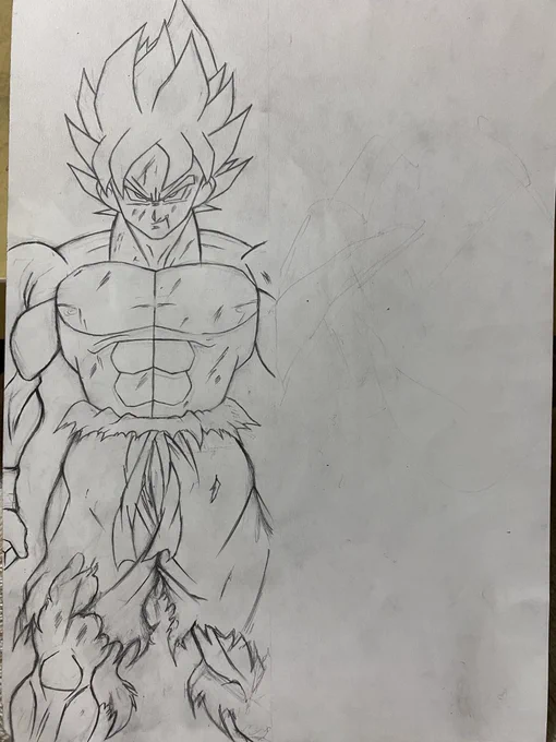 初期スパ立ち絵の一応線画です。
どうですかね?
#ドラゴンボール
#二次創作 