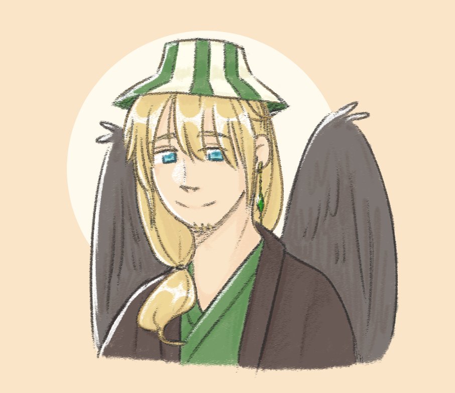 i heard phil has one life so i drew him with the dead anime mom hairstyle (i'm sorry)

#philzafanart