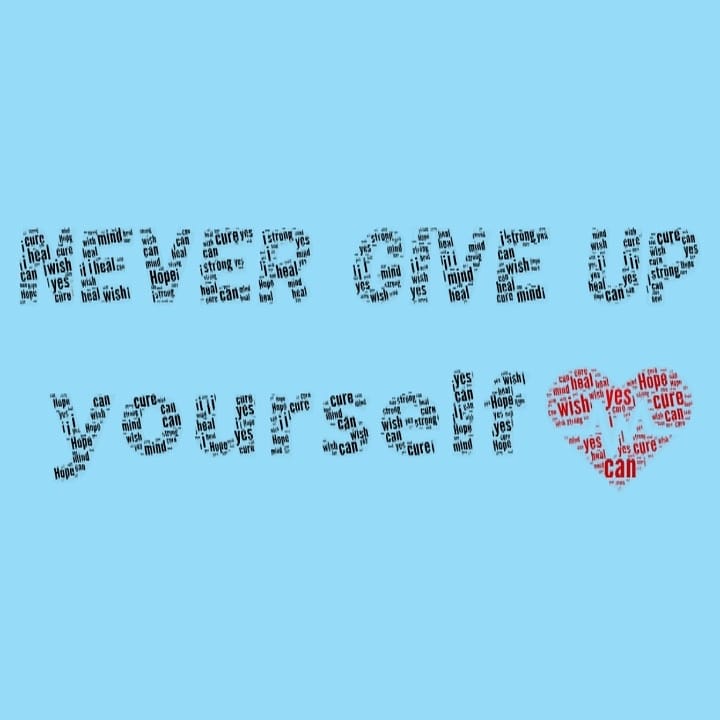 healingeffort's tweet photo. Never give up yourself ❤️ https://t.co/EBvs7Z4Vb9