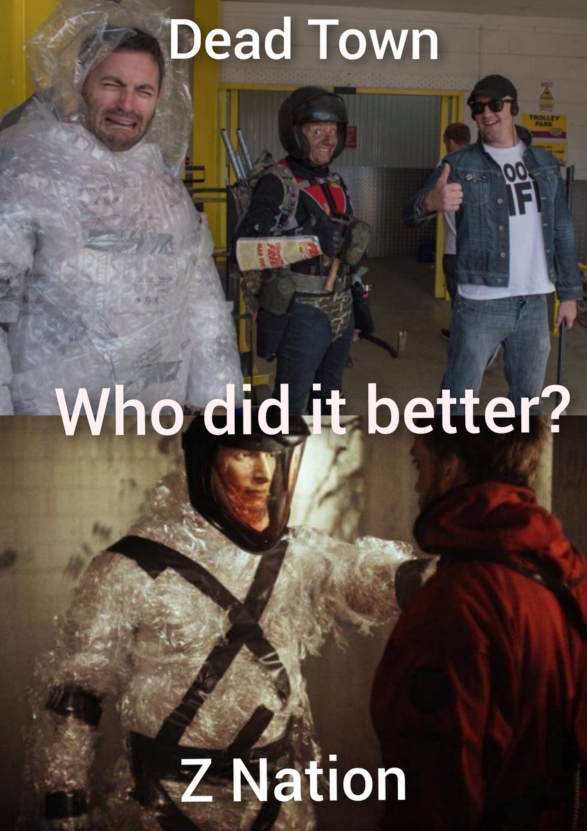 DeadTownTV's tweet photo. Who did it better? Dead Town or Z Nation? https://t.co/caQ1VvCShh