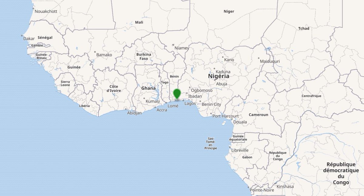 Revenons à nos moutons, ou plutôt à notre Ordre de l'Etoile noire...Le Royaume de Porto-Novo (aujourd'hui Bénin ) est placé sous protectorat Français en 1863, le roi Sodji signe un traité de protectorat avec les Français.