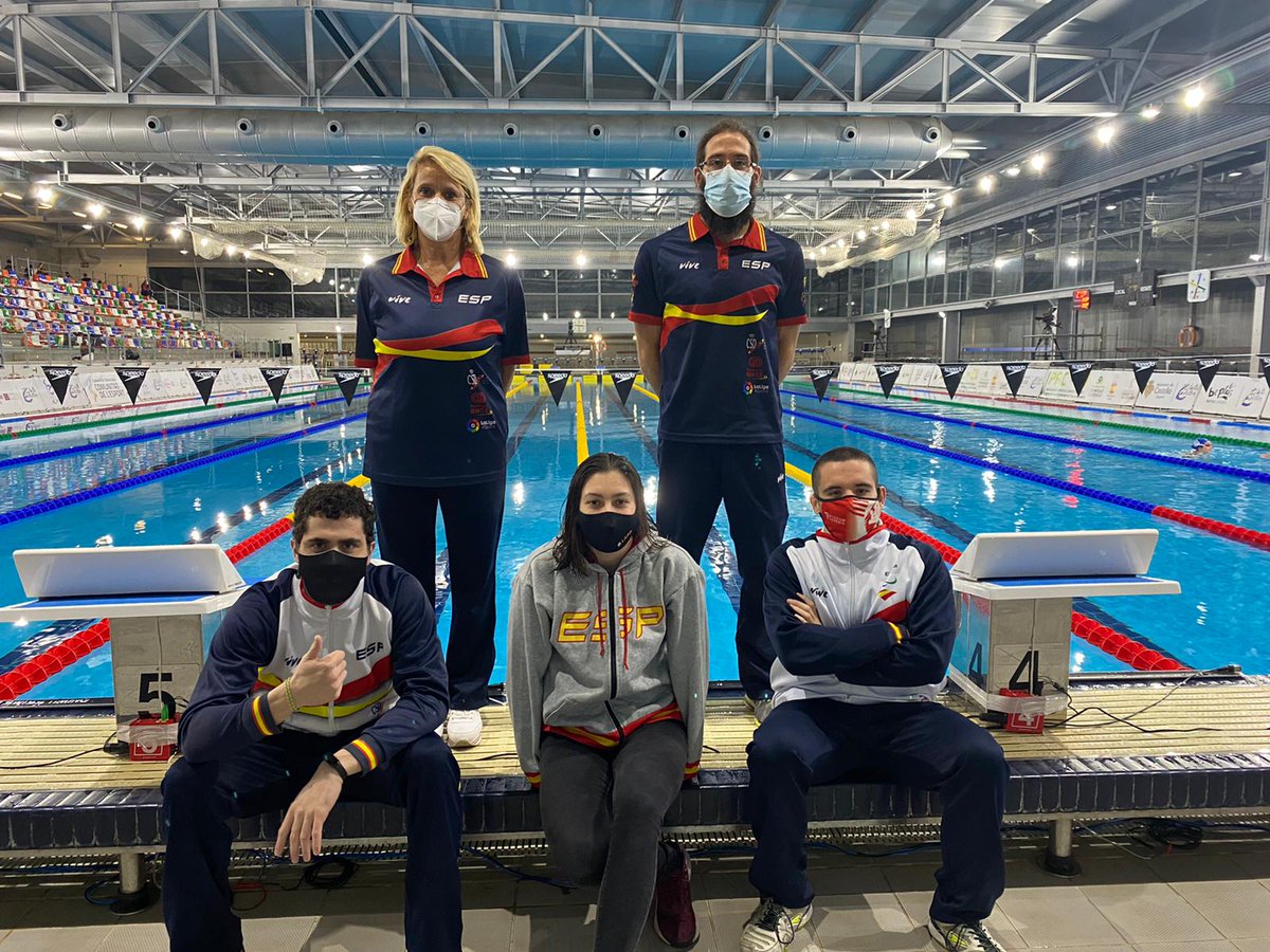 feddi_org's tweet photo. La élite nacional de la #natacion  se da cita en @cncastaliacst Sigue en directo al #TeamEsp #FEDDI a las 17:35 en @teledeporte 
Los #nadadores de FEDDI buscarán sus mejores marcas para #Tokyo2020 y #Mundial @Para_swimming 
#NatacionFEDDI2020 https://t.co/83b5GCGMX2