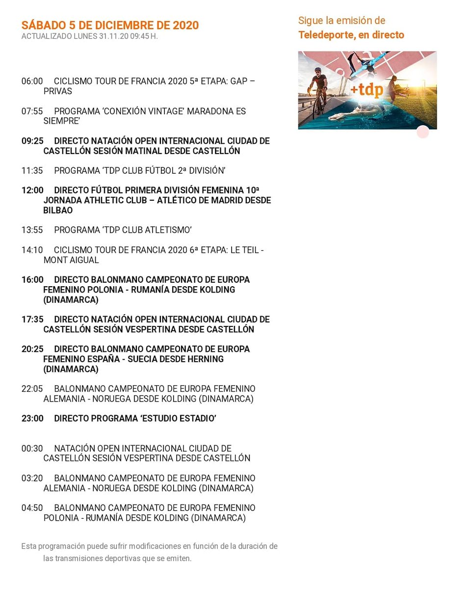 feddi_org's tweet photo. La élite nacional de la #natacion  se da cita en @cncastaliacst Sigue en directo al #TeamEsp #FEDDI a las 17:35 en @teledeporte 
Los #nadadores de FEDDI buscarán sus mejores marcas para #Tokyo2020 y #Mundial @Para_swimming 
#NatacionFEDDI2020 https://t.co/83b5GCGMX2
