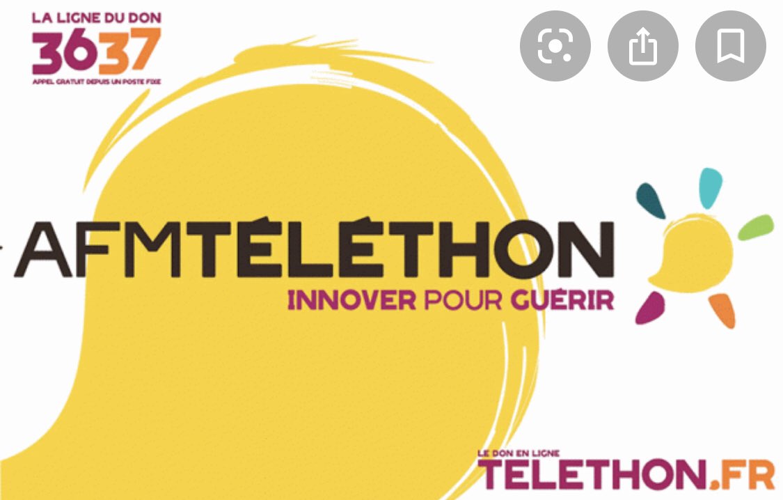 priscathevenot's tweet photo. Le #Telethon c’est une fois par an et c’est maintenant ! 

Ce week-end mobilisons nous pour donner la #ForceDeGuerir aux familles et aux chercheurs

Le #Telethon2020 compte sur vous : 
☎️ 3637
💻 https://t.co/BJSdDQVJhb https://t.co/SabANCq6fY
