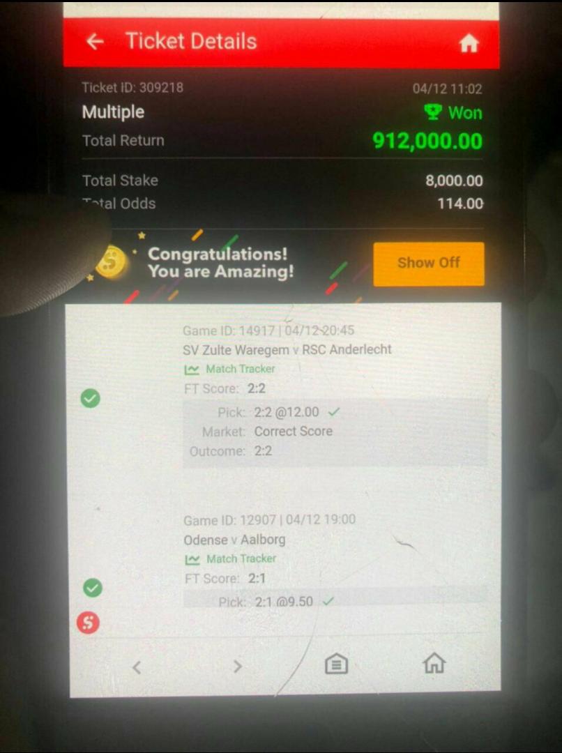 WisdomLegit's tweet image. Confirm my odd
100 percent sure game