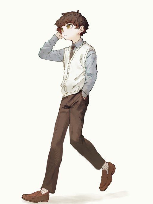 「brown necktie」 illustration images(Latest｜RT&Fav:50)｜4pages