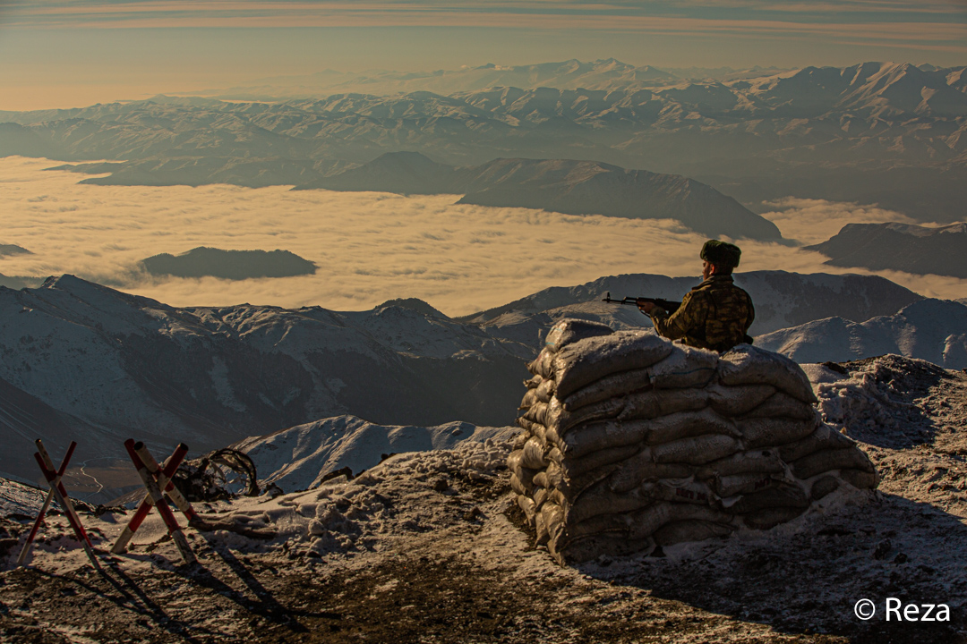 When we reached the pass of Mount Moru, at 3,840 meters, I was amazed by the breathtaking beauty of Kalbajar. The presence of Azerbaijani soldiers reminded me of the war and tragic occupation of this region by Armenians for the past three decades. Memories from the past came back