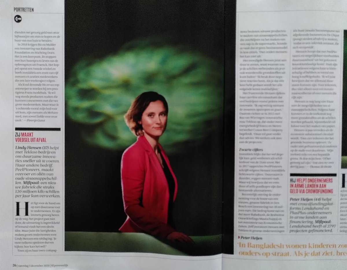 Mooi interview in het FD met Lindy Hensen van Tekkoo, een van onze aandeelhouders. Ze vertelt over haar visie op ondernemen en maatschappelijke impact maken.