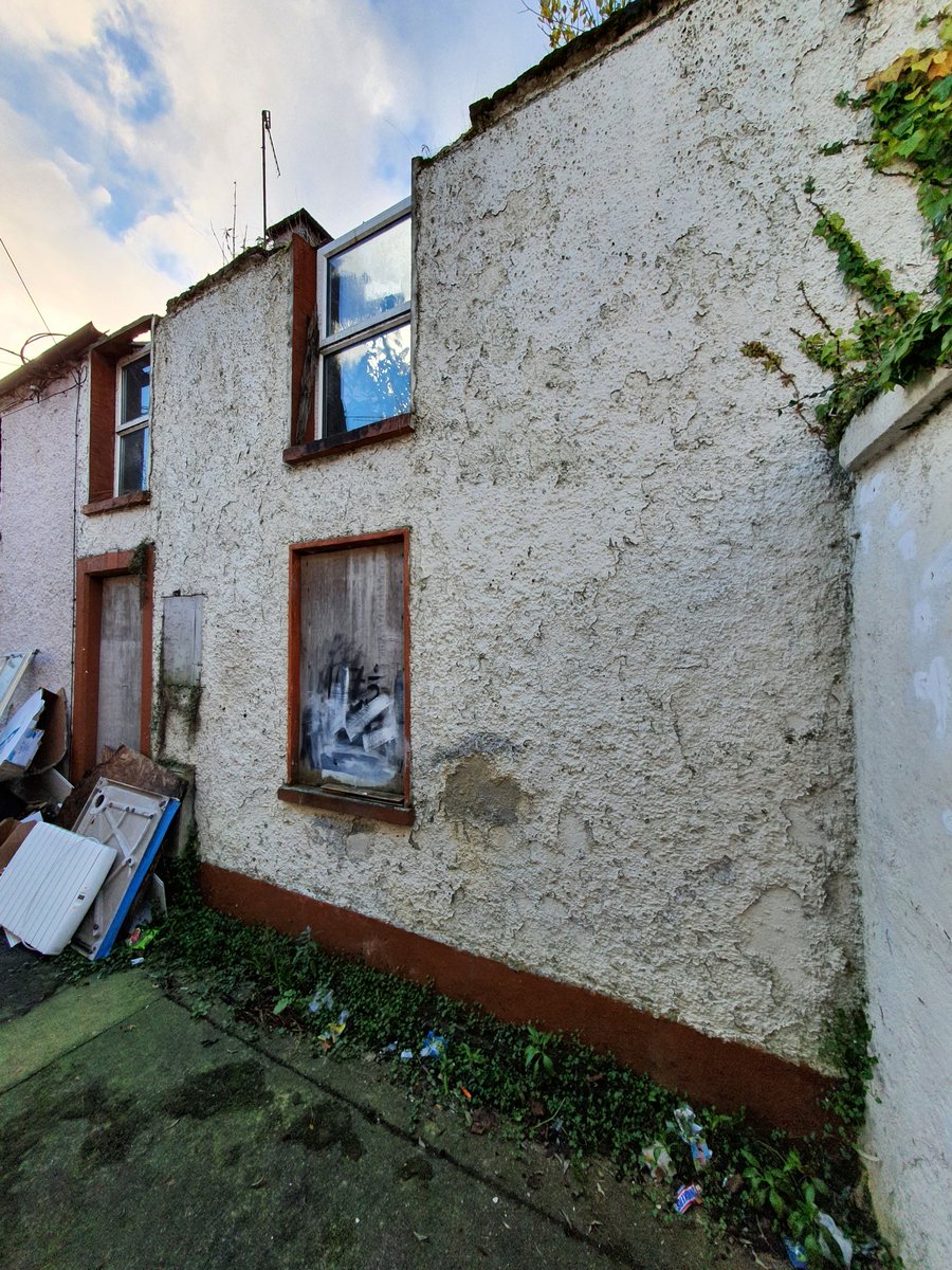 down an old laneway lies another decaying house in Cork cityshould be someone's homeNo.204  #HousingForAll  #regeneration  #dereliction  #wellbeing  #economy