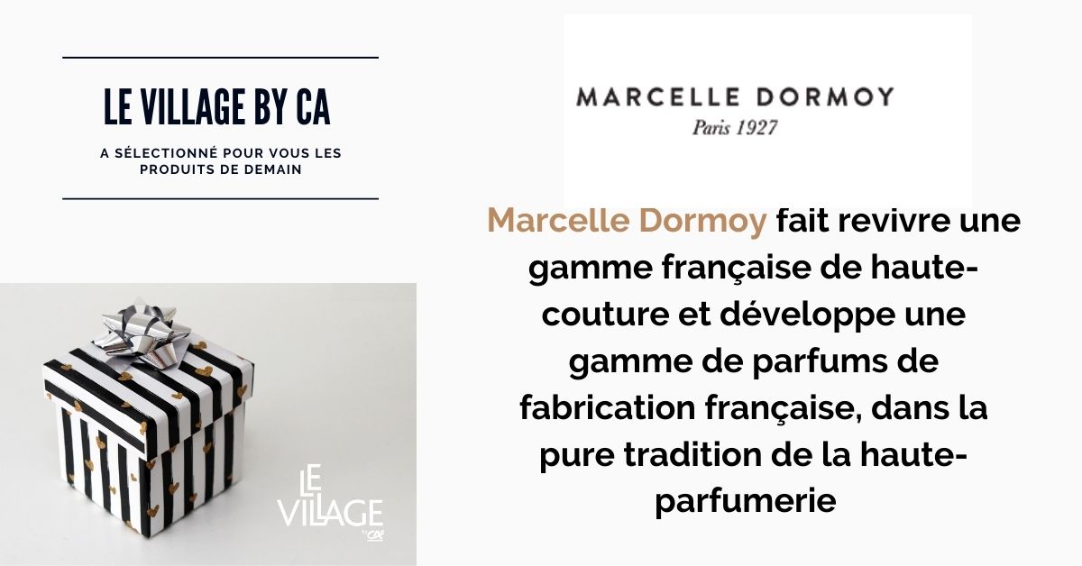 Aujourd’hui nous vous présentons notre startup @MarcelleDormoy 
😍 Une trousse-découverte contenant trois échantillons est proposée à 12,50 € et remboursée contre l’achat d’un flacon.
marcelledormoy.com/fragrances
Retrouvez Marcelle Dormoy sur notre page levillagebyca.com/fr/marchedenoel 🎄