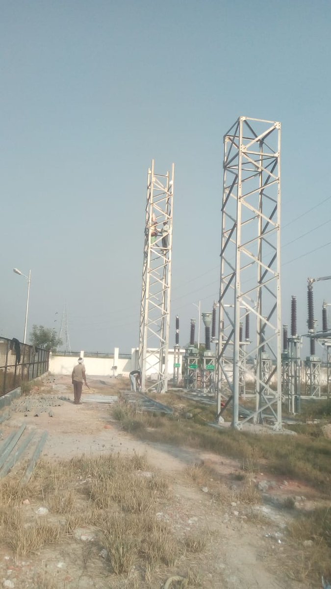 upptclhardoi's tweet photo. Construction of 132 KV new bay at 132 KV Sub-Station Shrimau under ETD HARDOI @EMofficeUP @UppclChairman https://t.co/UXvnOacjn4