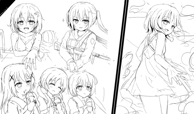 d00dle 
#RKGK #doodle #genshinimpact #gochiusa 