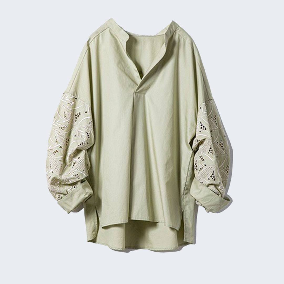lallia_mu's tweet photo. https://t.co/1RMI5ErtTN 
2021 spring collection

_________________________________

ボタニカルスリーブトップス
オフ/ピスタチオ/ネイビー
¥16000＋tax... https://t.co/AGziFLr5Uj