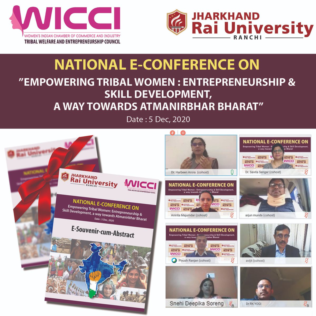 @WicciTribal, part of @wicciindia proudly launches #TribalTreasures - a unique initiative promoting forgotten gems from tribal culture #empoweringwomen supported by @JhRaiUniv @harbeenarora @TribalAffairsIn