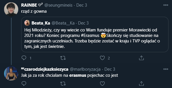Media: Zavetowanie ustawy o praworządności rozwali polską gospodarkę.

cisza

Media: I znacznie zmniejszy wartość złotego!

cisza

Media: Jak zawetują ustawę to nie będziecie mogły się r** z FABIO na erazmusie.

Julki: JAK ONI MOGĄ, TO SKANDAL!

#bekaztwitterowychjulek #tvn24