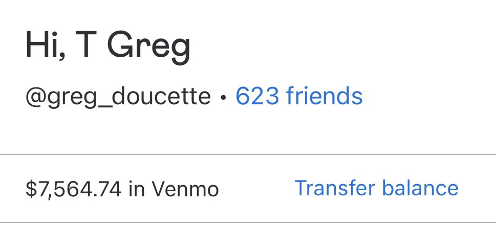  The amounts raised have bumped up against the transfer max for some of these platforms (e.g. I just learned Venmo limits to $2,999.99? ), so rather than leave things there for screenshots, I went ahead and started the bank transfers We're likely to hit *$40K* 2/