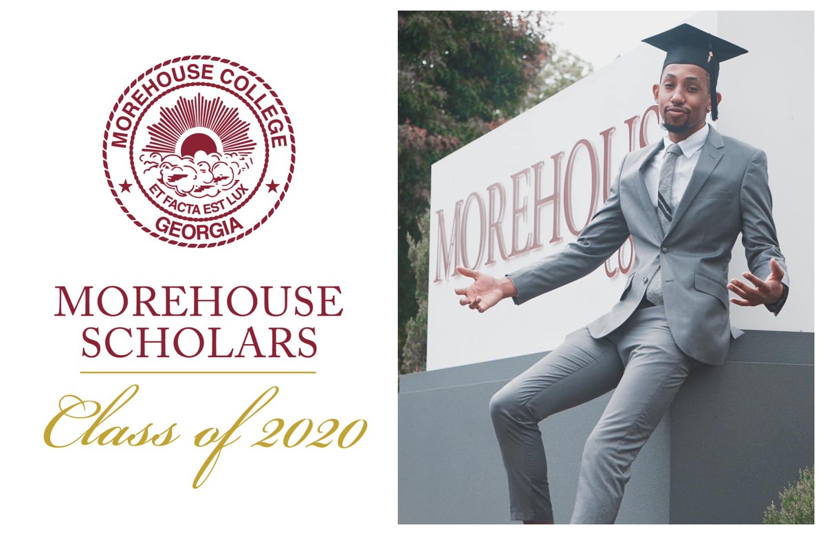 Morehouse's tweet photo. https://t.co/u8hyHImYfW Morehouse will honor the achievements of the Class of 2020 at the online Commencement ceremony Dec. 13. Tavis Thompson, who now works at Microsoft, helped to launch CODEHOUSE as a student. The outreach attracted 300 high schoolers  to  meet top tech firms. https://t.co/SaAs3fiFCu