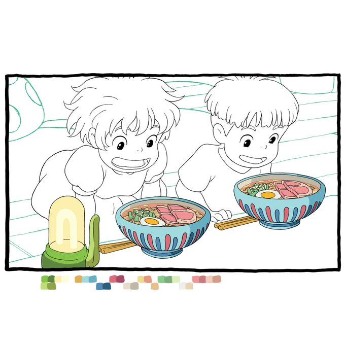 ポニョのtwitterイラスト検索結果