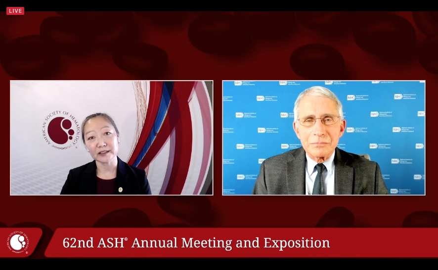 drzsicklecell's tweet photo. Fireside with Fauci #ASH20:  a thread. #ASH20 /1 https://t.co/EVeMo5mhBZ