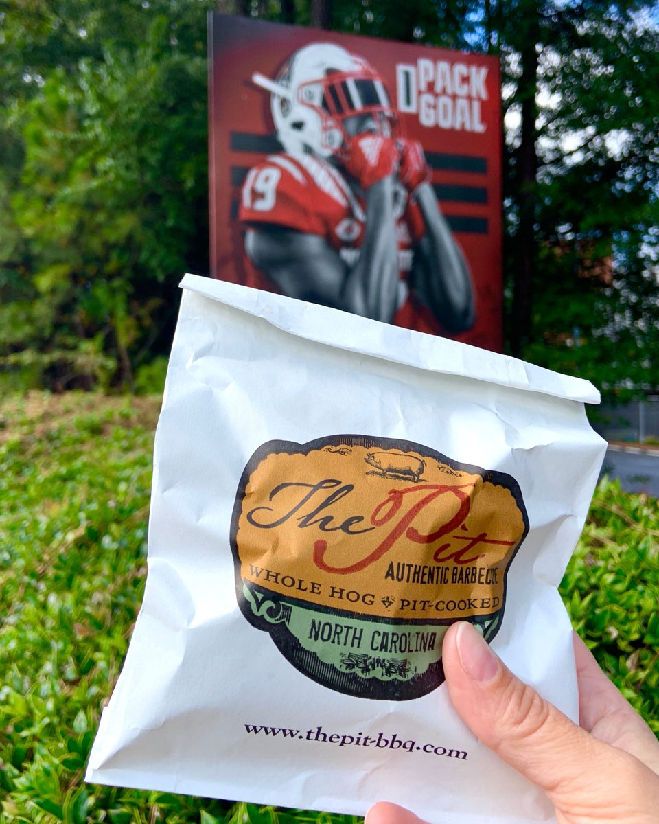 empireeatscater's tweet photo. It’s Game Day for NC State! Carter-Finley Stadium will be filled with the sights and sounds of football! Fill up on Chopped BBQ sandwiches at the game! Go Pack! 
#nourishtheconversation
#wear #wait #wash https://t.co/KjhWj7wKro