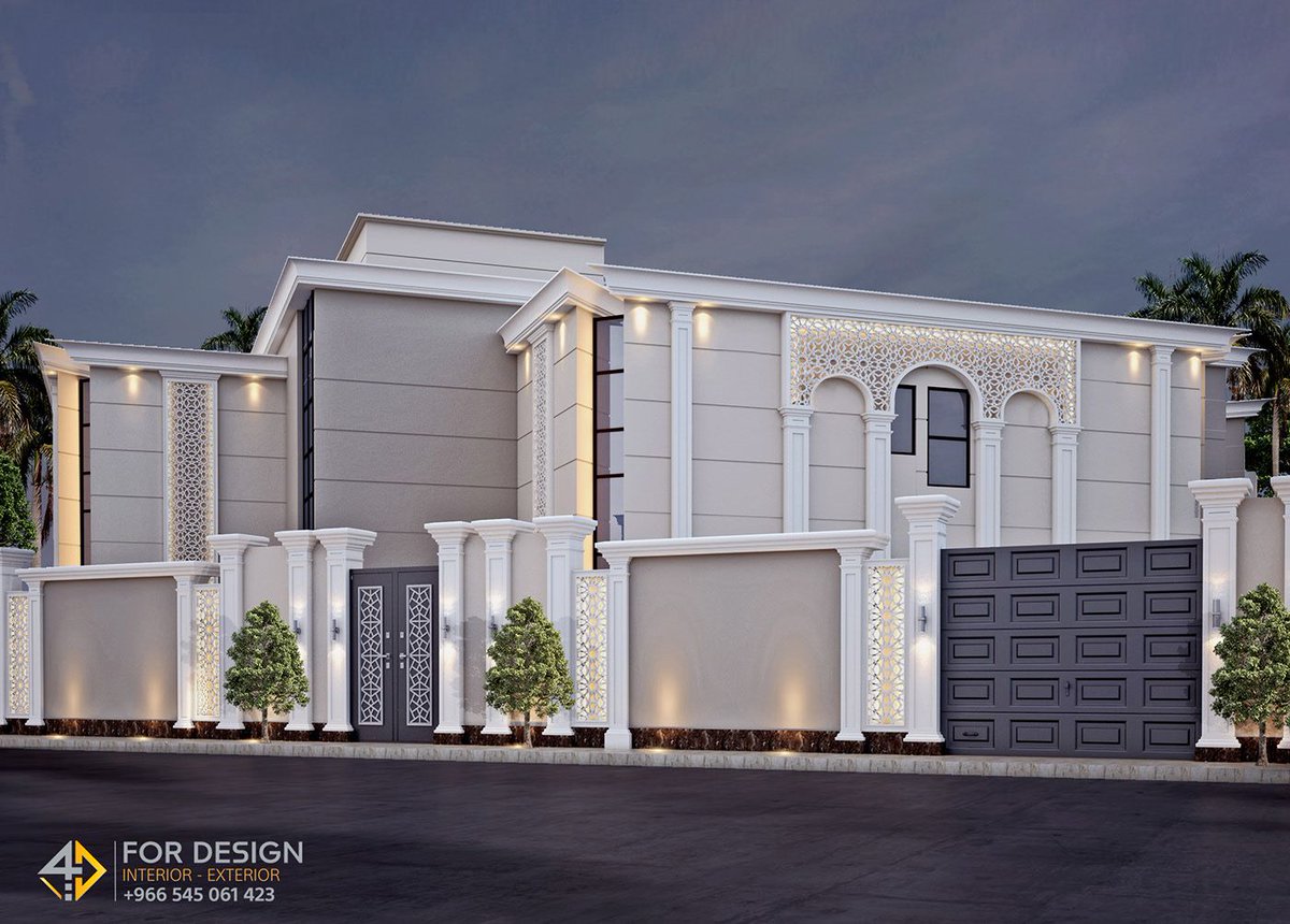 Fordesign_4's tweet photo. فقط في #fordesign_4 💥 
نعبر عن ذوقك الخاص بـ #تصميم_خارجي لواجهة الفيلا ونربطها بالتصميم الداخلى للديكور👌

من أعمالنا⤵️
تصميم فيلا بـ #الخرج
https://t.co/iW07LIah6o

يسعدنا تواصلكم😍
📲00966545061423
📲00966562298864

#classic_design #exteriordesign  #فيلا_كلاسيك #واجهات_فلل https://t.co/Rnv3Cmfk1N