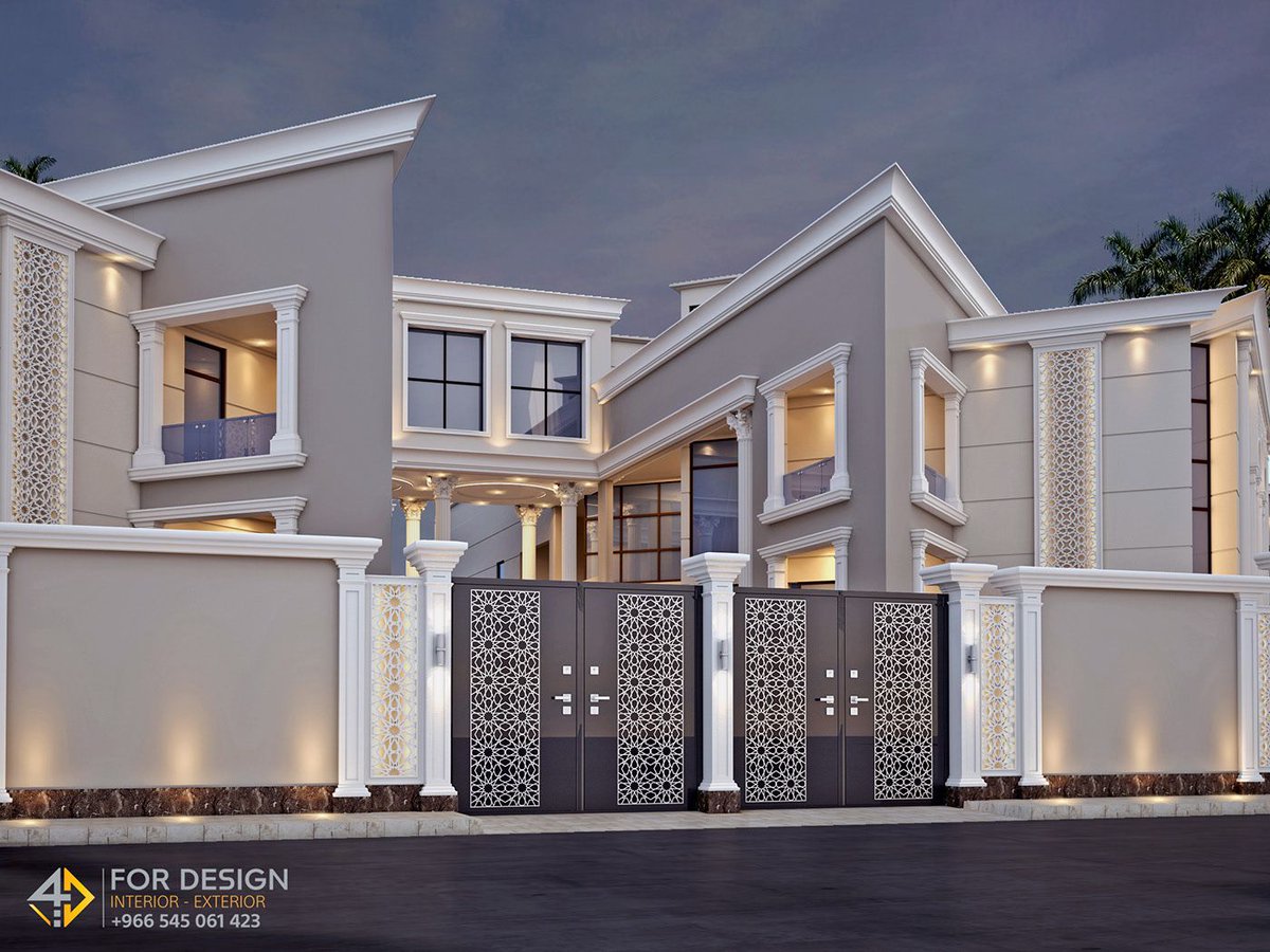 Fordesign_4's tweet photo. فقط في #fordesign_4 💥 
نعبر عن ذوقك الخاص بـ #تصميم_خارجي لواجهة الفيلا ونربطها بالتصميم الداخلى للديكور👌

من أعمالنا⤵️
تصميم فيلا بـ #الخرج
https://t.co/iW07LIah6o

يسعدنا تواصلكم😍
📲00966545061423
📲00966562298864

#classic_design #exteriordesign  #فيلا_كلاسيك #واجهات_فلل https://t.co/Rnv3Cmfk1N