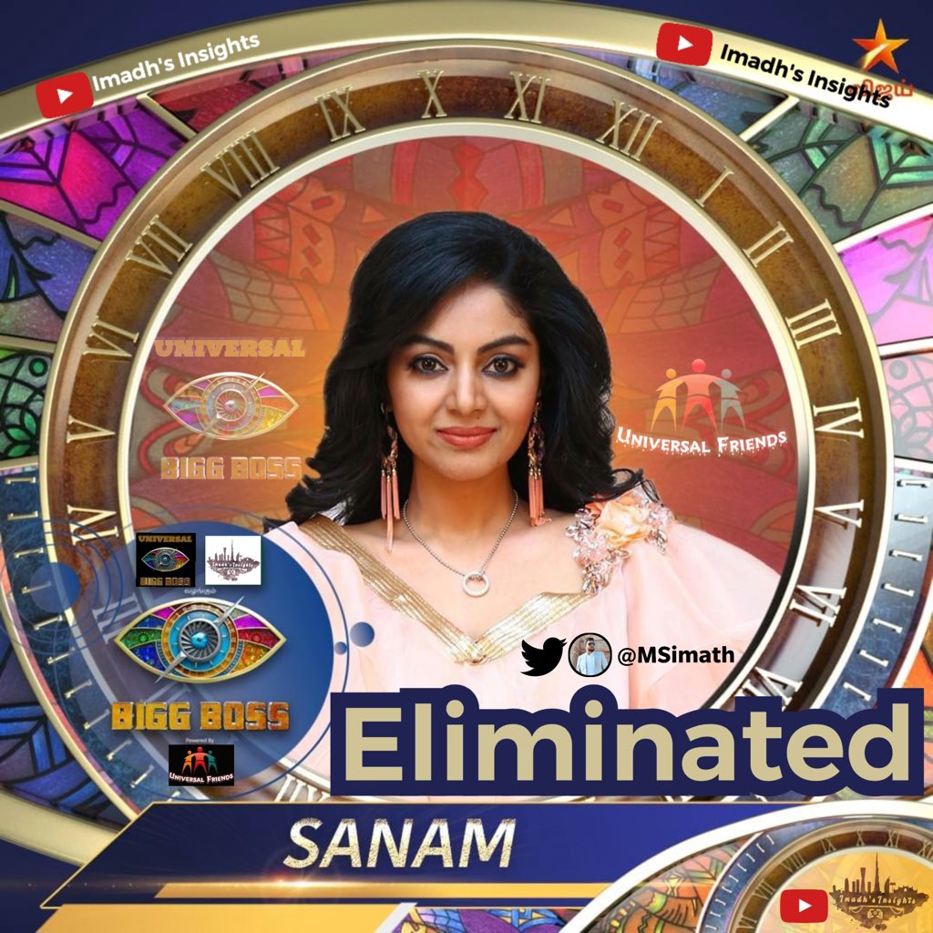 MSimath's tweet photo. #Sanam Evicted

#biggbosstamil #Biggbosstamil4 https://t.co/d0o3amMHZe